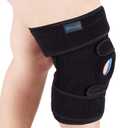 Nvorliy Knee Brace for Women Plus Size for Knee Pain  - Extra Large Knee Brace with Side Stabilizers for Arthritis, Meniscus Tear, Knee Pain Relief, ACL, LCL, MCL (3XL/4XL, Black)  