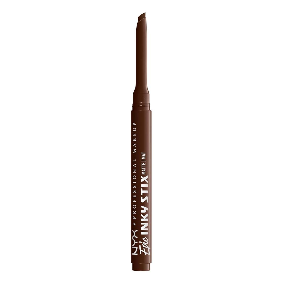 NYX PROFESSIONAL MAKEUP Epic Inky Stix Eyeliner, Mechanical Cream Gel Eyeliner, Waterproof Formula With Up To 24HR Wear  02 Ember Energy (Matte Warm Brown)