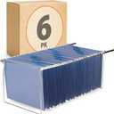 Officemate Hanging File Frames, Letter Size, Steel, 6 Pack (98620),Silver