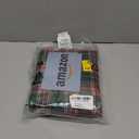 AQOTHES Red Green Plaid Christmas Tablecloth 60x120, Tartan Table Cloth Decorations, Winter Holiday Tablecloths for Rectangle Tables Parties Dining Farmhouse Kitchen Decor