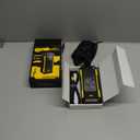 Tire Inflator Portable Air Compressor, 150 PSI Portable Tire Inflator for Car with Digital Gauge, Air Pump for Inflatables with LED & Auto Shut-Off, Ideal for Car, Motorcycle, Bicycle and Ball (Black)