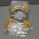 10 x OUNONA Flash Hairband Christmas Flash Headband - Yellow Headband for Women Lightweight Comfortable Party Accessory Perfect for Christmas Gatherings and Cosplay Events - 10.63 X 7.87 Inches