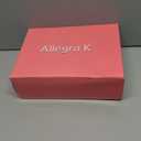 Allegra K Women's Glitter Sparkly Strappy Platform Chunky Heels Sandals, 8"