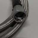 6AN 70" Transmission Fluid Oil Cooler Hose Line kit for GM Chevy Transmission 4L80E TH350 TH400 4L60E 700R4 200-4R TR6060 Ford AOD 4R100 4R70W and C5 Stainless Steel Braided PTFE Hose