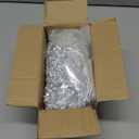 Caleihd Crinkle Cut Paper Shred Filler 1LB Shredded Paper for Gift Box Baskets Wrapping and Filling (Silver)