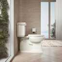 KOHLER 4636-RL-47 Cachet ReadyLatch Elongated Toilet Seat Slow Close, Soft Close Toilet Seat Quiet Lid, Contoured Grip-Tight Bumpers Installation Hardware, Apartment Essentials. Almond