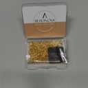 BEADNOVA 6mm Jump Rings Gold Jump Rings for Keychains Jewelry Making for Necklace Repair (300Pcs)