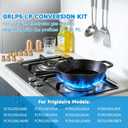 GRLP5 Natural Gas to Propane Conversion Kit, Compatible with Frigidaire Ranges, Replaces A22390101, 316243720, 316243721, 316243723, 4980407, AP7213138