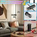 Battery Operated Wall Sconce, Wireless Wall Lights Set Of Two With Remote Control, 10000mAh Detachable Rechargeable Wall Lamp Lighting Up To 80 Hrs, RGB Dimmable Wall Sconce For Living Room Hallway