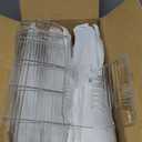 Shoe Slots Organizer for Closet, 8 Pack Shoe Stacker Shoe Rack Organizer for Closet Space Saver Storage Shoe Holder Organization (Transparent)