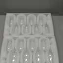 UMEIED Set of 16 Champagne Glasses, Champagne Flutes with Classic Shape, Long stem Sparkling Wine glasses for Wedding, Restaurant, Bar, Wine Toasting, Clear (Transparent)