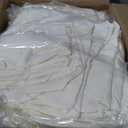 VEVOR 50 Pcs Flat-Front Chair Covers Polyester Spandex Chair Cover Stretch Slipcovers, Wedding, Holiday, Banquet, Party, Celebration, Dining, Beige