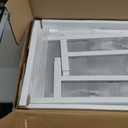 Dog Ramp for Bed or Couch, Wooden Pet Ramp with 20 Gentle Slope, Removable Side Rails, Non-Slip Surface, Top Platform & Wheels, Safe Bed Ramp for Small, Medium & Senior Dogs, 60" Long, White