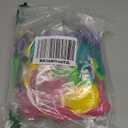 ALLIN1 Maribel Encanto Balloons Garland Decorations Arch Kit with BONUS Leopard for Encanto Birthday Party Supplies – Small and Large Purple, Teal, Yellow, Green, and Pink Balloons – Gold Butterfly