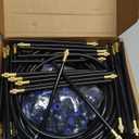 Thiswing 360 Adjustable Drip Irrigation System - 100 FT Garden Watering System with 32 Nozzles, Raised Bed Sprinkler Irrigation System, Garden Mister for Yard, Lawn, Plants, 5/16" Tubing