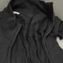 Amazon Essentials Men's Full-Zip Cotton Sweater (X-Large, Black)