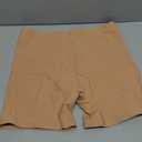 Seamless Shaping Boyshorts Panties for Women Slip Shorts Under Dress Shapewear Shorts Tummy Control Underwear (A# Brown-3, Large)