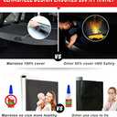 Marretoo Cargo Cover Factory Style for Jeep Grand Cherokee Cargo Trunk Cover Accessories 2011-2020 2021 Black Retractable Trunk Security Shield ShadeNot fit 2021 Winter-2022 Jeep Grand Cherokee L