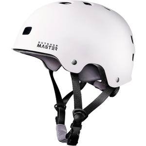 OutdoorMaster Skateboard Bike Helmet for Adult,Youth and Kids, M
