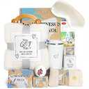 Get Well Soon Gifts for Women, Care Package Self Care Gifts for Women After Surgery Basket Thinking of you Gifts for Mom Sick Friend w/Relaxing Sympathy Blanket Coffee Mug