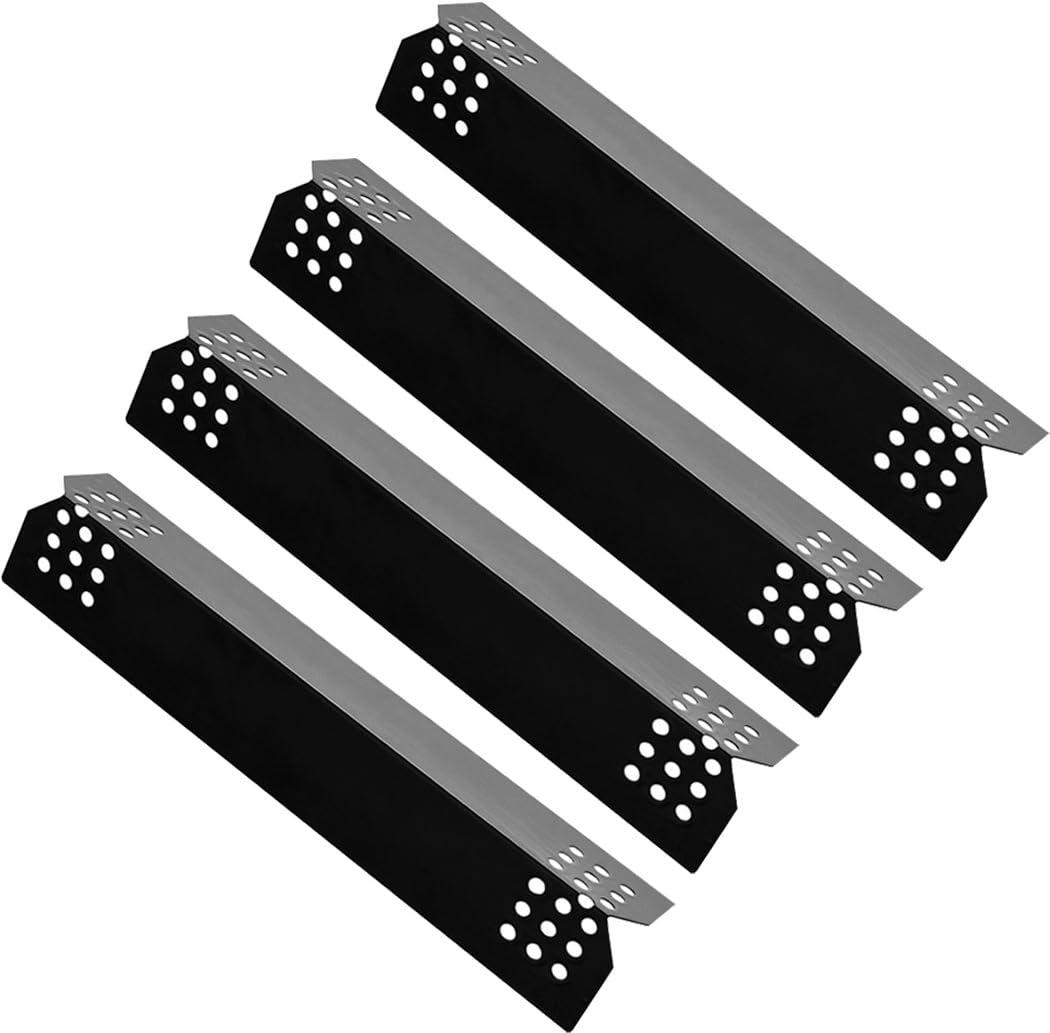 14 9/16 Inch Heat Plate for Grill Master 720-0697 Nexgrill 720-0830H 720-0783E 720-0783EH 720-0882A 720-0925P BHG 730-0783W Replacement Parts Heat Shield Tent Flame Tamer Set of 4 KP708