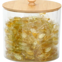 1+1 Large-Capacity Laundry Pods Container with Bamboo Lid, Clear Acrylic Powder Detergent Containers for Pods, Scent Boosters & Powder, Laundry Room Organization decor, Storage Jars Set, 6.3"L x 6.3"W x 7"H