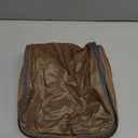 Haimont Hanging Toiletry Bag, Lightweight Travel Makeup Organizer for Women Men, Compact Toiletries Bags with Mirror for Gym Workout, Brown