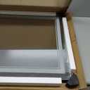 LED Bathroom Mirror, 24x32 Inch Gradient Front and Backlit Vanity Mirror with Lights, 3 Colors Dimmable CRI>90, IP54 Enhanced Anti-Fog, Hanging Plates Bathroom Mirror with Lights