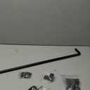 National Hardware N177-188 V835 Cane Bolt in Black,1/2" x 18" (1/2 in x 18 in, Black)