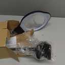 Magnifying Glass lamp, Dylviw 2X Magnifier Light with Metal clamp, Table Base Holder USB Powered Classic Black Portable Clip Desktop Magnifying lamp, Great for Daily Reading, Hobbies, Workbench