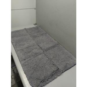 OLANLY Bathroom Rugs Mat 30x20, Extra Soft Absorbent Microfiber Bath Rugs, Rubber Backing, Quick Dry, Machine Washable Bath Mats for Bathroom Floor, Tub and Shower, Home Decor Accessories, Grey