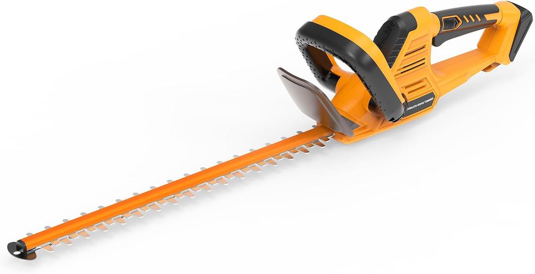 22 Hedge Trimmer Cordless (No Battery) Compatible with Dewalt 20V Max Battery, Brushless Cordless Hedge Trimmer with 180 Rotating Handle, 0.87'' Cutting Capacity Hedge Trimmers