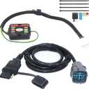 Vehicle-Specific Wiring 4-Way Flat Trailer Hitch Harness for Honda Pilot 2009-2011 & Honda Ridgeline 2017-2026