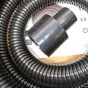 Shop Vacuum Dust Collection Hose Kit,12 Ft Dust Power Tools Hose Kit with 5 Fittings/Attachments for Shop Vacuums,Workshop, Wet/Dry, Fits Multiple Types/Brands of Woodworking Power Tools