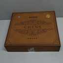 AMEROUS 12.8" x 12.8" Magnetic Wooden Chess Set with 2 Built-in Storage Drawers - 2 Bonus Extra Queens - Gift Packaging - Staunton Chess Pieces, Board Games Chess Sets for Adults and Kids