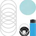 Greant 6 PCS Replacement O Ring for Hydroflask Lid, Rubber Seal for Hydro Flask Wide Mouth Coffee Lids, 2 inch Flip Lid Gasket