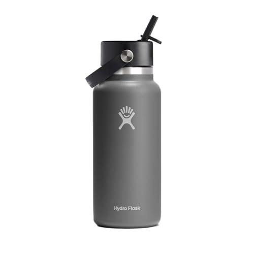 Hydro Flask 32 Oz Wide Flex Straw Cap Stone