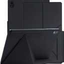 Magnetic Case for Samsung Galaxy Tab S11 (11") 2025 - Model SM-X730/SM-X736 Tablet with S-Pen Holder, Auto Wake/Sleep Smart Tablet Cover, Black