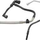 Crankcase Ventilation Vent PCV Tube Hose and Valve for Cadillac 2.0 ATS 2013-16, CTS 2014-16, CT6 Chevrolet 2.0 Camaro 2016, Malibu 2013-15, Buick 2.0 Envision 2016-18, Regal 2014-17