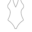 One Piece Swim Dress Swimsuits for Women Tummy Control Swimdress Skirt V Neck Bathing Suit (Medium, Burgundy)