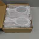 16 Pcs Vintage Handheld Mirror with Handle Small Cute Embossed Princess Handheld Mirror for Women Gifts Princess Party Favors Travel Makeup Supplies(White)