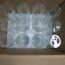 12 Pack Glass Cylinder Vases 16 Inch Tall Clear Flower Vase for Centerpieces, Hurricane Floating Candle Holder Wedding Decorations, Floral Vase Bulk for Table Shelf Party Home Deco (16 x 3.35 Inch)