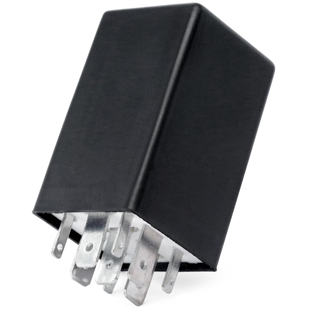 EFL15 LED Turn Signal Flasher Relay 9 Pin Replacement for Jeep Grand Cherokee 1999-2004 for Dodge Caravan Grand Caravan 1996-2000 for Chrysler Town Country Voyager 1996-2000, Replace EFL-15