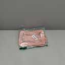 LETGO 2Pack Clear Makeup Bags, TSA Approved Toiletry Bag with Zipper, Clear Makeup Organizer Fit Carry-on Travel Pink Car Accessories Essentials for Women(2Pack-Pink Set)