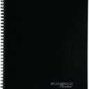 Cambridge Business Notebook, Action Planner, Legal Ruled Paper, 8-1/2" x 11", 80 Sheets, Flexible Soft Touch Cover, Wirebound, Gray (06064)