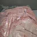 BEDELITE Fleece Decorative Blanket - 3D Jacquard Pink Throw Blankets for Women's Couch & Bed, Soft and Cozy Warm Plush Fluffy Blanket, Cute Birthday Gift for Women, 50x60 Inches