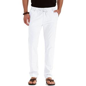 Sailwind Men's Drawstring Linen Pants Casual Summer Beach Loose Trousers. Size 34