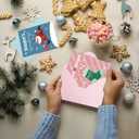 Christmas Cards With Envelopes & Matching Stickers, 20 Pack, 10 Personalized Designs, 4" X 6", Funny Boxed Christmas Greeting Cards,Happy Holiday Xmas Card (colorful)