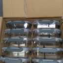 M MCIRCO 10-Pack,30 Oz Glass Meal Prep Containers 2 Compartments Airtight Lunch Bento Boxes with Lids, Glass Food Storage Containers, Microwave, Oven, Freezer and Dishwasher