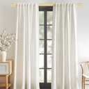 Gold Curtain Rods for Windows 18 to 42 Inch(1.5-3.5 Feet),1" Diameter Drapery Rods with Modern Style End Cap Finials,Size:18-42 Inch, Brass